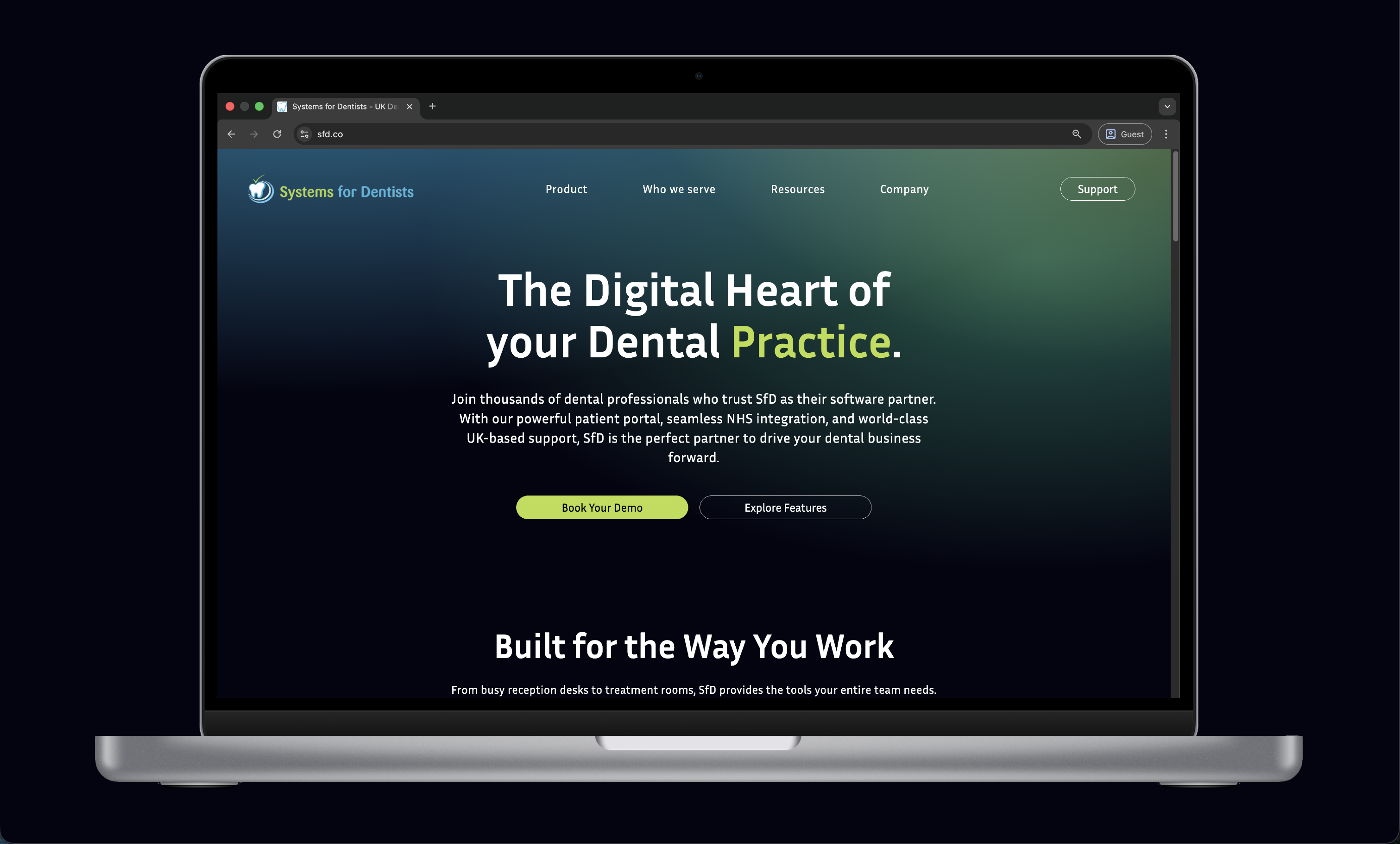 SfD Website project thumbnail